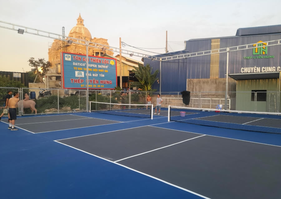 Thiết kế thi công sân Pickleball tại Thừa Thiên Huế