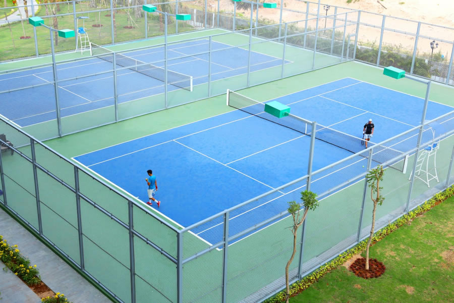 Thi công xây dựng sân Tennis tại Đông Hà Quảng Trị