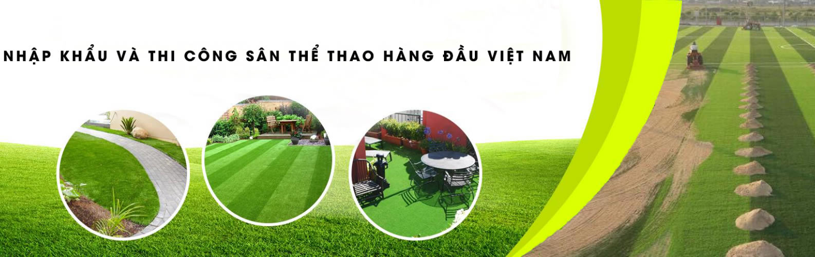 Thi công sân cỏ nhân tạo tại Vinh Nghệ An